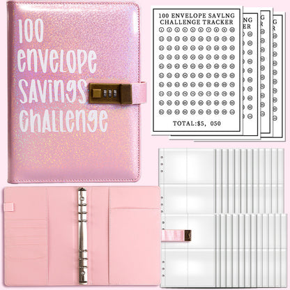 100 Days Saving Challenge Password Journal Book