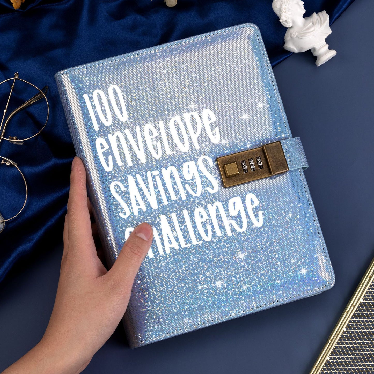 100 Days Saving Challenge Password Journal Book